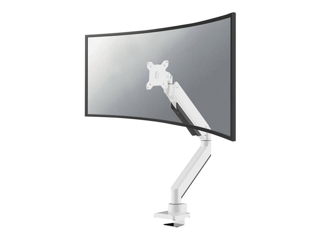 Neomounts NM-D775PLUS - Befestigungskit - Voll beweglich - für LCD-Display - Aluminium - weiß - Bildschirmgröße: 25.4-124.5 cm (10"-49")