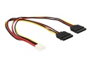 Delock Netzteil - 4-Pin-Mini-Stromversorgungsstecker (R)