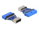 Delock USB-Adapter - 19-poliger USB 3.2 Anschluss (W)
