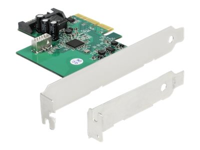 Delock USB-Adapter - PCIe 3.0 x4 Low-Profile - USB 3.2 Gen 2 (intern)