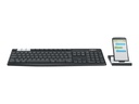Logitech K375s Multi-Device - Tastatur - kabellos