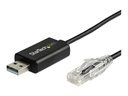 StarTech.com 1,8 m Cisco Console Cable - Rollover Kabel - USB auf RJ45 - Kabel seriell - USB (M)
