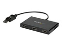 StarTech.com 3-Port Multi Monitor Adapter - DisplayPort 1.2 auf 3x HDMI MST Hub - Triple 1080p HDMI Monitore - Video Splitter für den erweiterten Desktop-Modus nur auf Windows-PCs - DP auf 3x HDMI (MSTDP123HD)