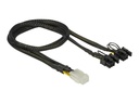 Delock Stromkabel - 6-poliges PCIe Power (W)