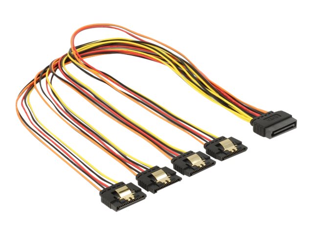 Delock Spannungsversorgungs-Verlängerungskabel - SATA-Stromstecker (M)
