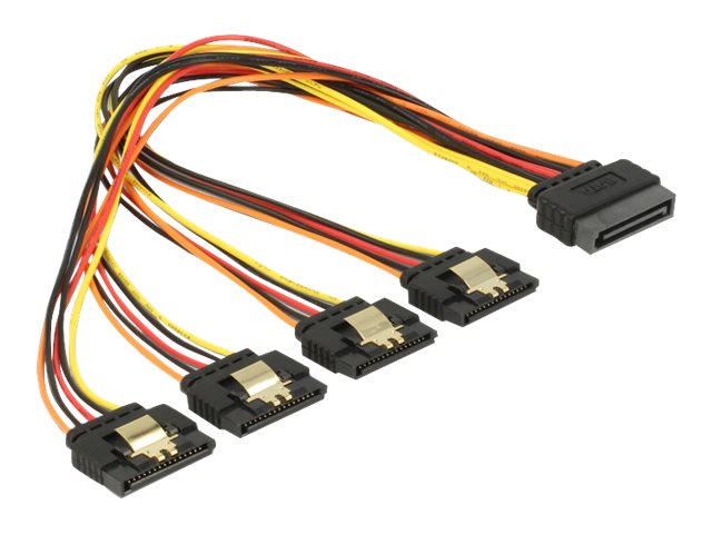 Delock Spannungsversorgungs-Verlängerungskabel - SATA-Stromstecker (M)