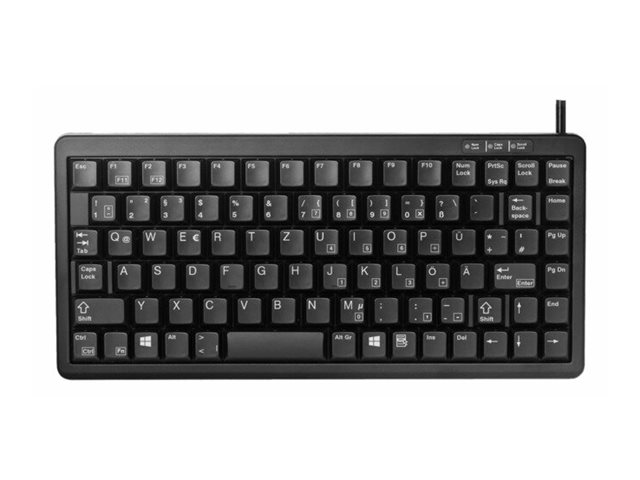 Cherry Compact-Keyboard G84-4100 - Tastatur - PS/2, USB