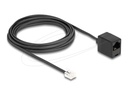 Delock Telefonkabel - RJ-11 (M) zu RJ-45 (W)