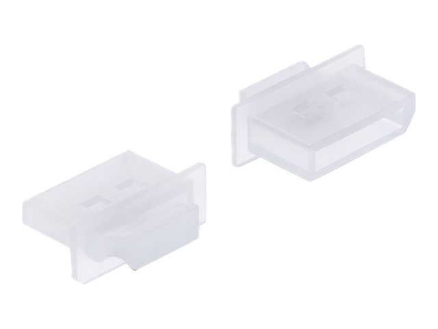 Delock Schutzumschlag - für DisplayPort-Anschlussbuchse - durchsichtig (Packung mit 10)