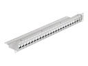 Delock Keystone Patch Panel - Patch Panel - Grau - 1U - 48.3 cm (19")