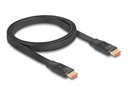 Delock Hohe Geschwindigkeit - HDMI-Kabel mit Ethernet - HDMI männlich zu HDMI männlich - 1 m - Schwarz - 8K60Hz (7680 x 4320)