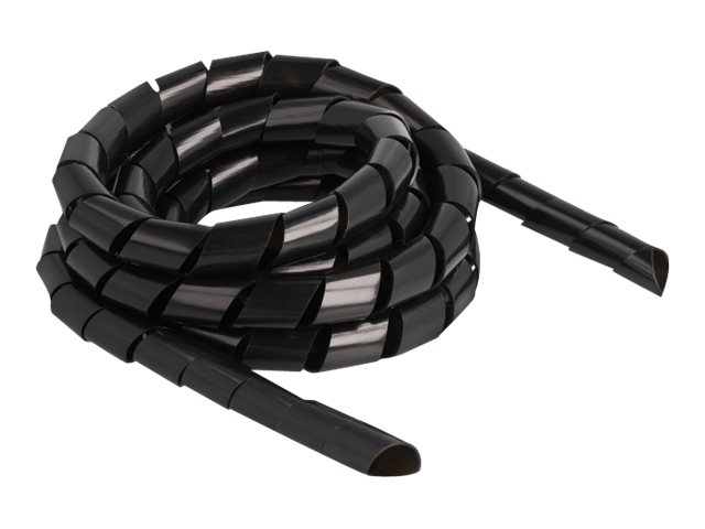 Delock Spiralkabelwicklung - 2 m - Schwarz