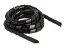 Delock Spiralkabelwicklung - 2 m - Schwarz