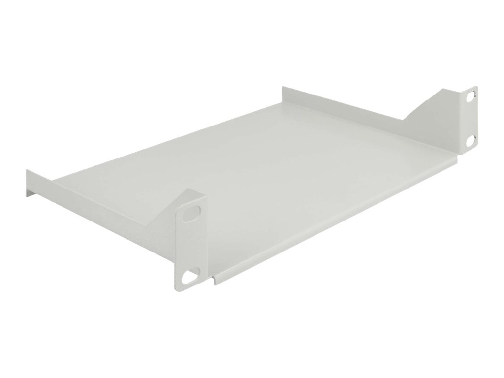 Delock Rack - Regal - weiß - 1U - 25.4 cm (10")