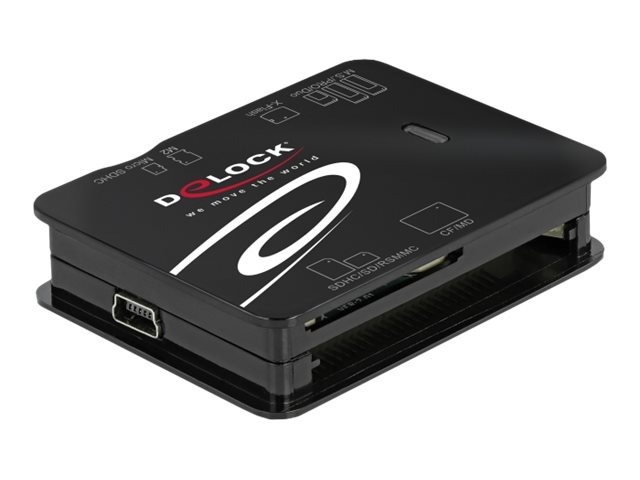 [91007] Delock Kartenleser (MMC, SD, xD, microSD, MS