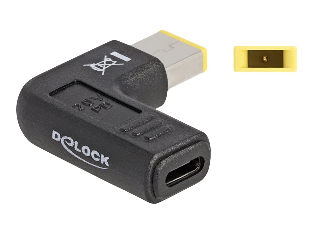 Delock Netzteil - USB-C (W) zu GS-Antriebshebezug 11 x 4,5 mm (M)