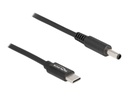 Delock Stromkabel - 24 pin USB-C (M) zu Gleichstromstecker 4,5 x 3,0 mm (M)