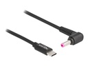 Delock Stromkabel - USB-C (M) zu Gleichstromstecker 4,8 x 1,7 mm (M)