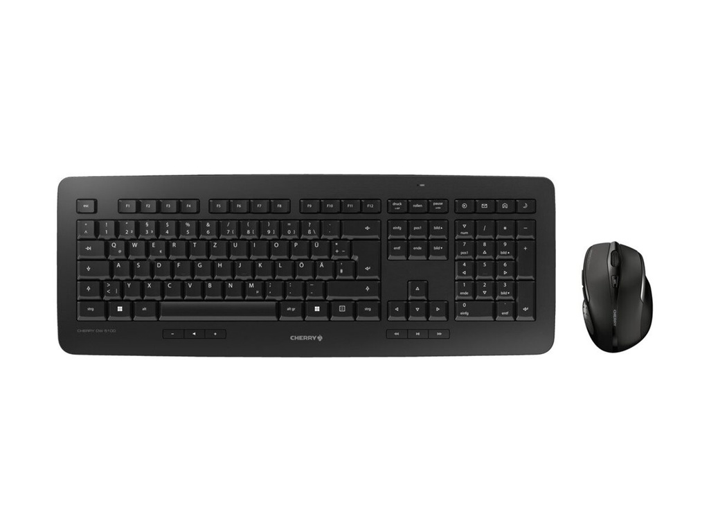 Cherry DW 5100 - Tastatur-und-Maus-Set - kabellos