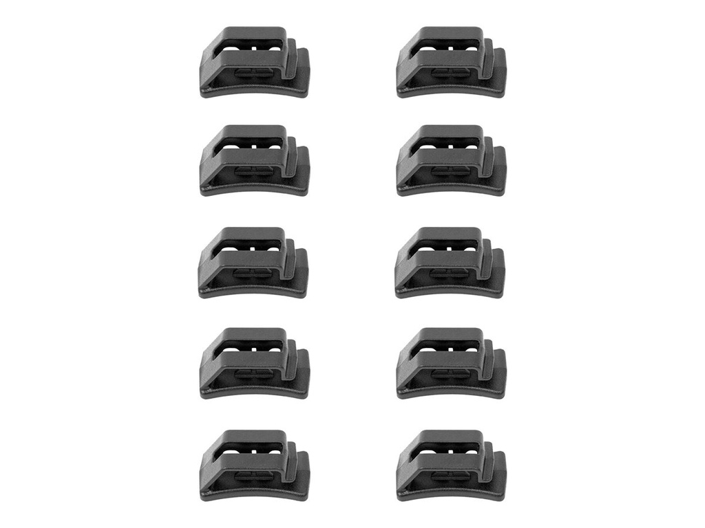 Jabra CORD MOUNT - Kabelclip für Headset - Schwarz (Packung mit 10)