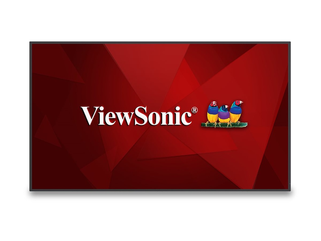 ViewSonic CDE7530 - 190 cm (75") Diagonalklasse CDE30 Series LCD-Display mit LED-Hintergrundbeleuchtung - Digital Signage - mit Integrierter SoC-Mediaplayer - 4K UHD (2160p)