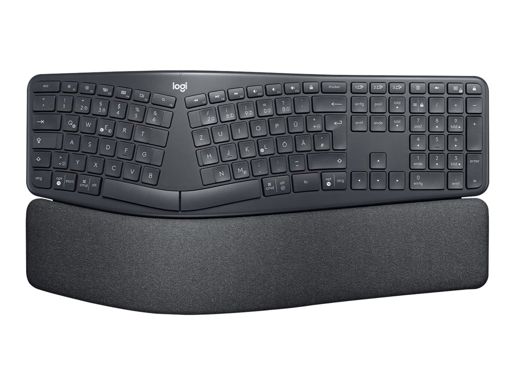 Logitech ERGO K860 - Tastatur - kabellos - 2.4