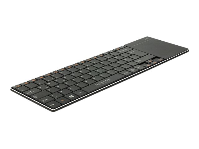 Delock Smart TV - Tastatur - mit Touchpad - kabellos