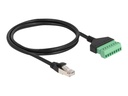 Delock Netzwerkkabel - RJ-45 (M) zu 8-polige