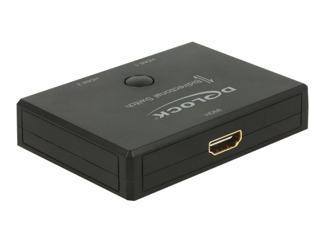 Delock HDMI 2 - 1 Switch bidirectional 4K 60 Hz