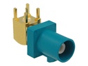 Delock FAKRA C plug 90° PCB - Modulare Eingabe
