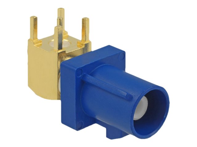 Delock FAKRA Z plug 90° PCB - Modulare Eingabe