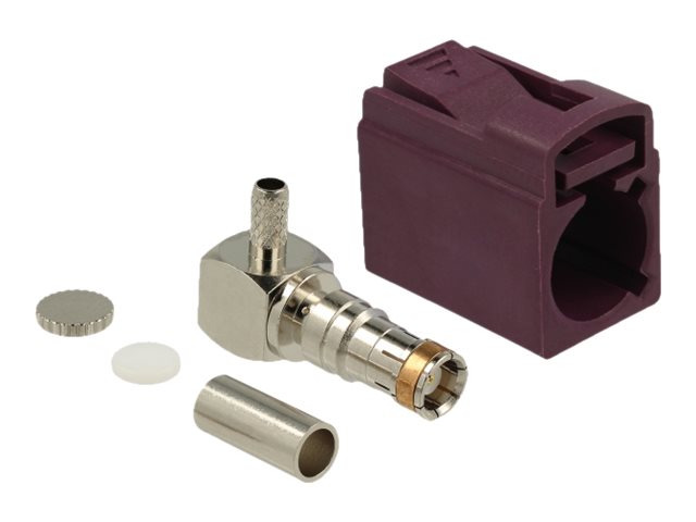 Delock FAKRA D jack 90° for crimping - Modulare