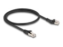 Delock Patch-Kabel - RJ-45 (M) links abgewinkelt zu RJ-45 (M)