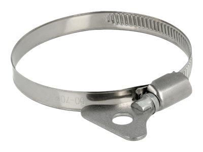 Delock Schlauchschelle - geeignet für 50 - 70 mm Schlauch (Packung mit 10)