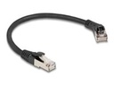 Delock Patch-Kabel - RJ-45 (M) nach rechts abgewinkelt zu RJ-45 (M)