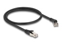 Delock Patch-Kabel - RJ-45 (M) nach rechts abgewinkelt zu RJ-45 (M)