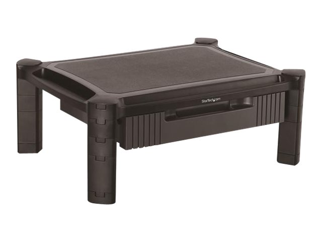 StarTech.com Startech Monitorständer mit Schublade - Höhenverstellbar - Unterstüzt bis zu 32 Zoll Monitore (10 Kg)