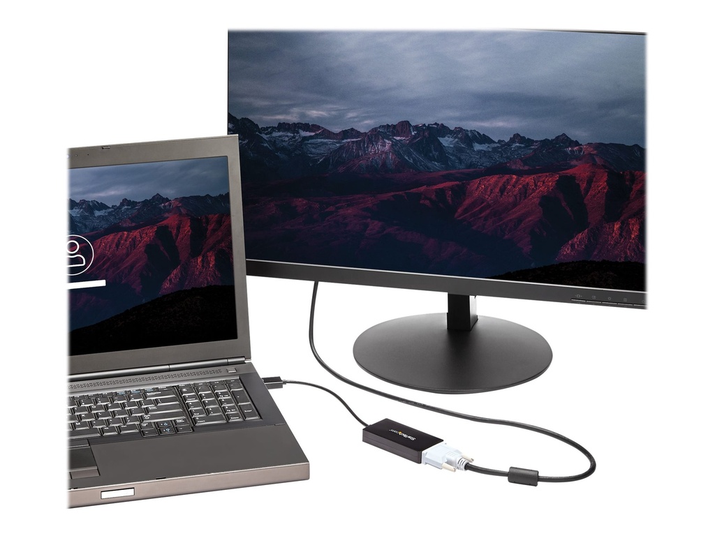 StarTech.com 3-in1 DisplayPort auf HDMI / DVI / VGA Adapter - DP zu VGA, DP zu HDMI, DP zu DVI Konverter - 1920x1200 / 1080p - Schwarz - Videoadapter - DisplayPort männlich zu HD-15 (VGA)