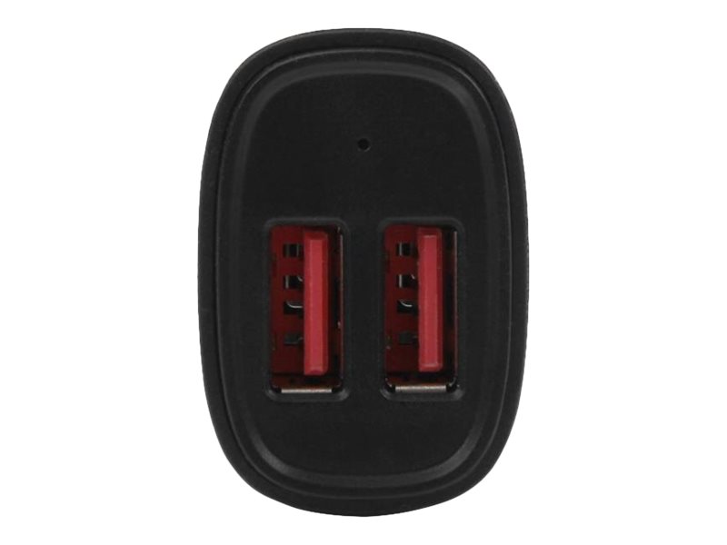 StarTech.com Startech Dual Port USB KFZ Ladegerät - 24W/4.8 - Weiß - 2 Port USB Autoladegerät - Auto-Netzteil - 24 watt - 4.8 A - 2 Ausgabeanschlussstellen (USB)