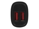 StarTech.com Startech Dual Port USB KFZ Ladegerät - 24W/4.8 - Weiß - 2 Port USB Autoladegerät - Auto-Netzteil - 24 watt - 4.8 A - 2 Ausgabeanschlussstellen (USB)