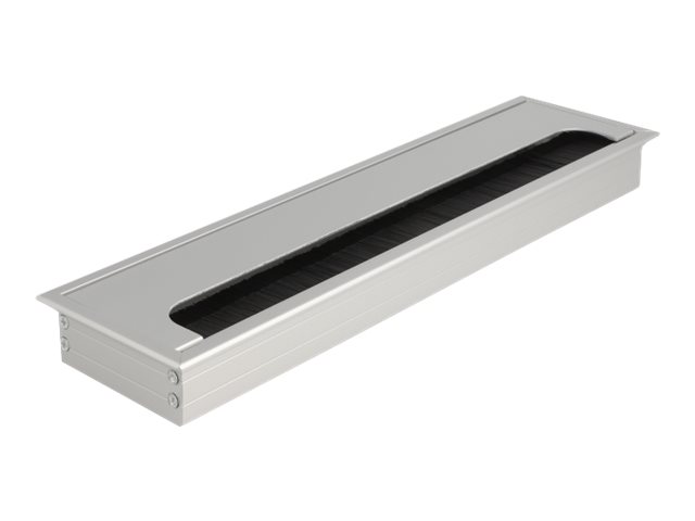 Delock Kabeldurchführung - Silber