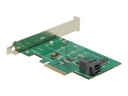 Delock PCI Express Card > 1 x internal NVMe M.2 PCIe / 1 x internal SFF-8643 NVMe