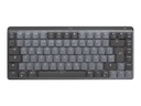 Logitech Master Series MX Mechanical Mini - Tastatur - hinterleuchtet - kabellos - Bluetooth LE - QWERTY - Nordisch (Dänisch/Finnisch/Norwegisch/Schwedisch)