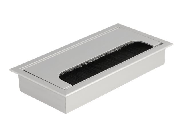 Delock Kabeldurchführung - Silber