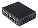 StarTech.com Industrial 5 Port Gigabit PoE+ Switch 30W - IP-30 - Switch - unmanaged - 4 x 10/100/1000 (PoE+)