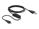 Delock USB-Kabel - Mikro-USB Typ B (nur Strom) (M)