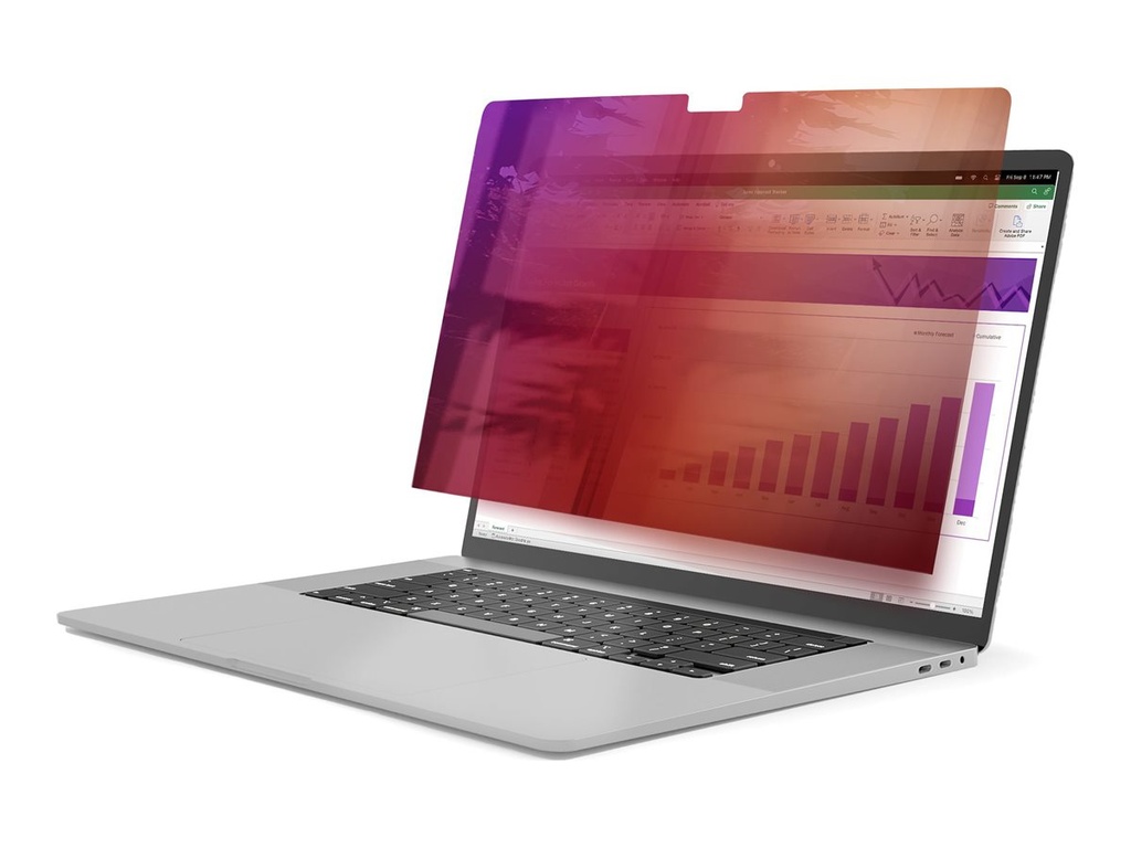 [142MG-PRIVACY-SCREEN] StarTech.com 16 Zoll MacBook Pro 21/23 Blickschutzfolie, Goldfilter - Blickschutzfilter für Notebook (horizontal)