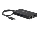 StarTech.com USB-C Multiport Adapter - USB-C Tragbare Docking station mit 4k HDMI - 60W Power Delivery Pass-Through, GbE, 2x USB-A 3.0 Hub - Tragbares Mini USB Typ-C Dock für Laptop (DKT30CHPD)