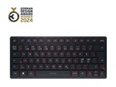 Cherry KW 9200 MINI - Tastatur - kabellos - 2.4
