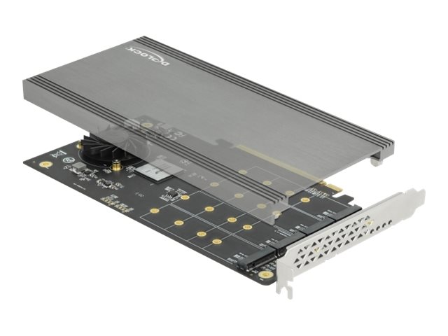 Delock PCI Express x16 Card to 4 x internal NVMe